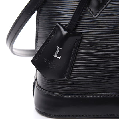 Louis Vuitton Epi Alma BB Black 7 of 13