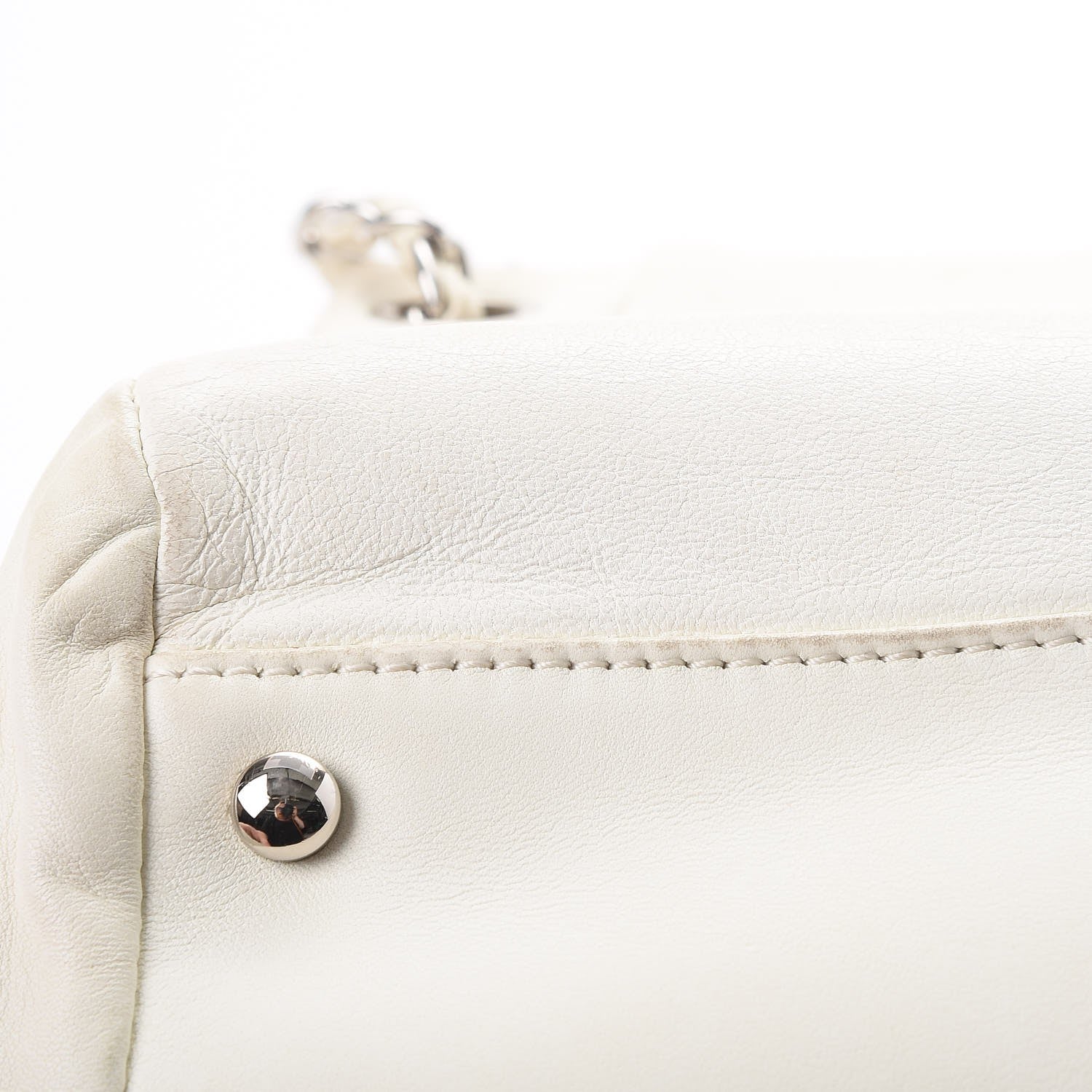 Chanel Lambskin Sensual Accordion Flap White 17 of 20