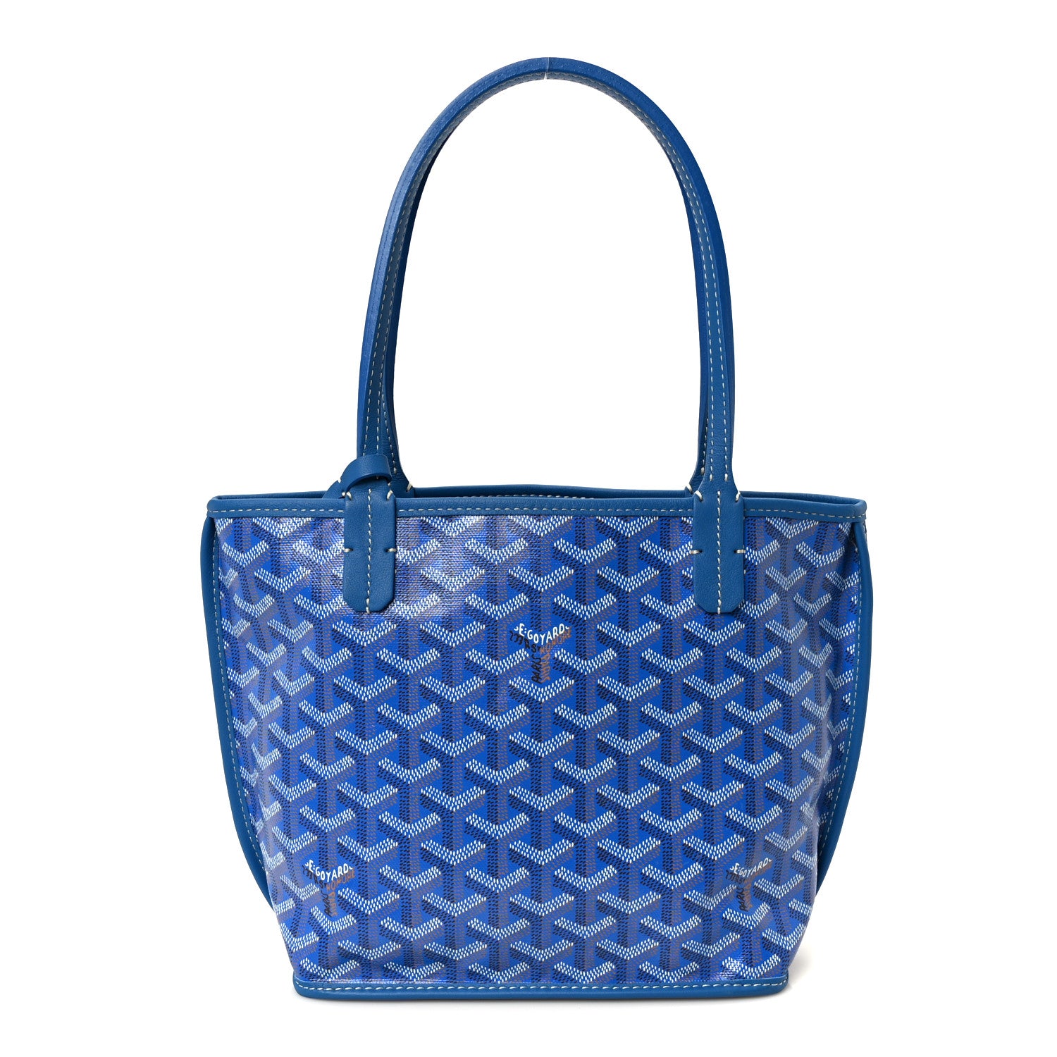 Goyard Goyardine Reversible Mini Anjou Sky Blue 1 of 19