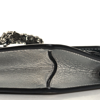 Gucci Metallic Calfskin Super Mini Dionysus Shoulder Bag Silver 9 of 9