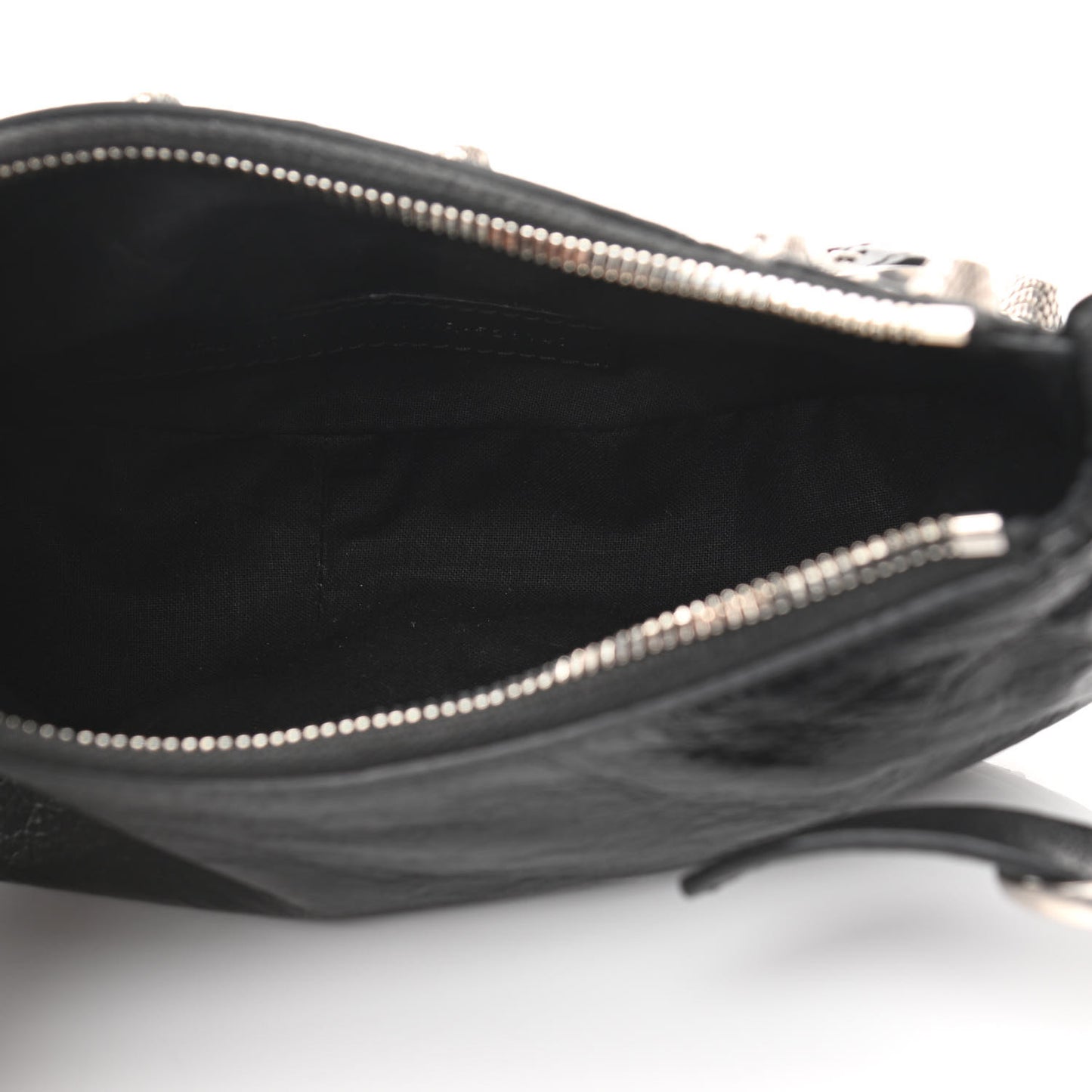 Agneau Arena Le Cagole Shoulder Bag XS Black