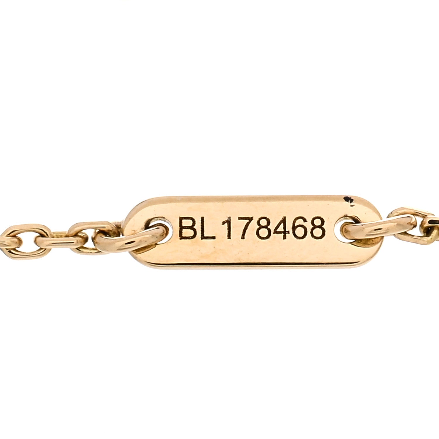 Van Cleef & Arpels 18K Yellow Gold Mother Of Pearl Sweet Alhambra Heart Bracelet 3 of 3