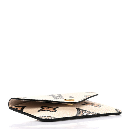 Louis Vuitton Monogram Wild At Heart Felicie Strap & Go Card Case Arizona Cream 4 of 6