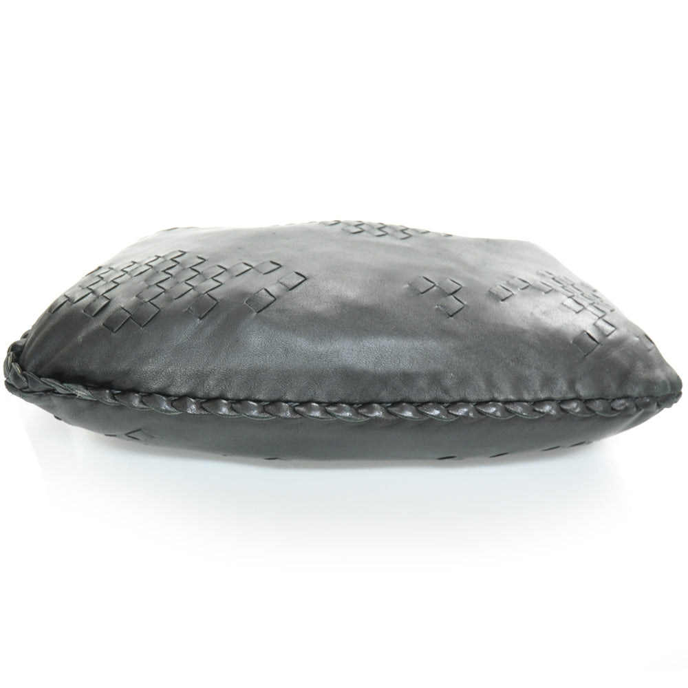 Bottega Veneta Woven Medium Veneta Hobo Nero 4 of 11