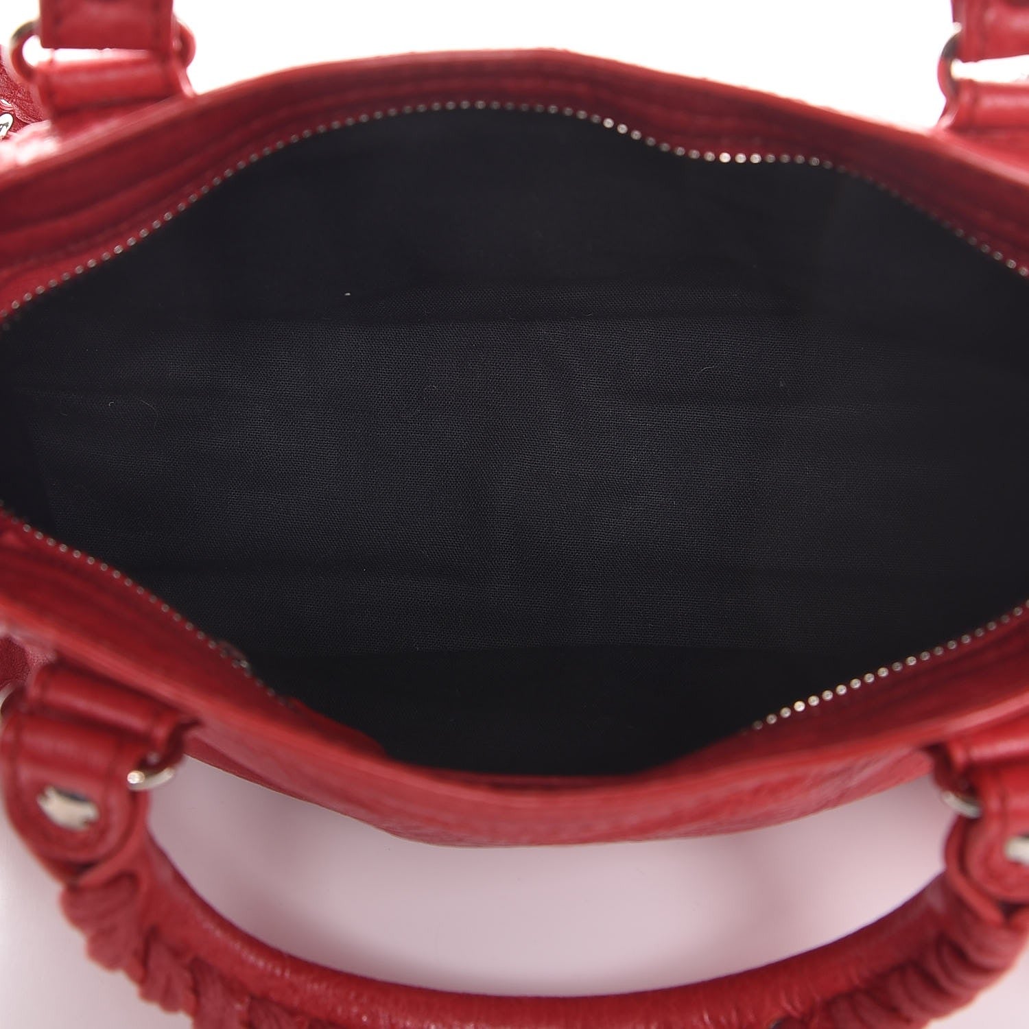 Balenciaga Agneau Giant 12 Silver Hardware Mini City Rouge Cardinal 5 of 7