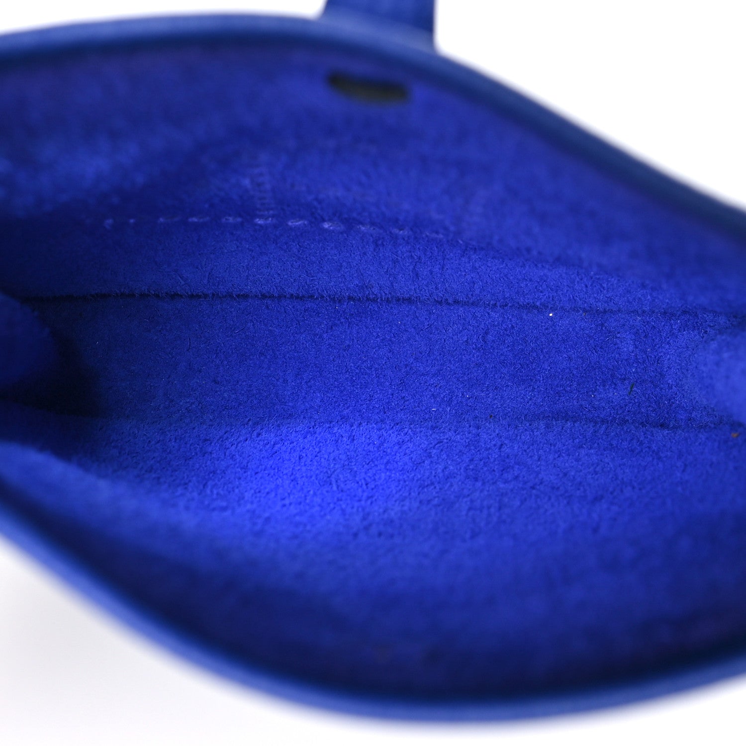 Hermes Taurillon Clemence Amazone Evelyne TPM Bleu Electrique Black 5 of 10