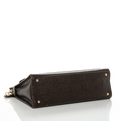 Chanel Caviar Flap Shoulder Bag Brown 4 of 7