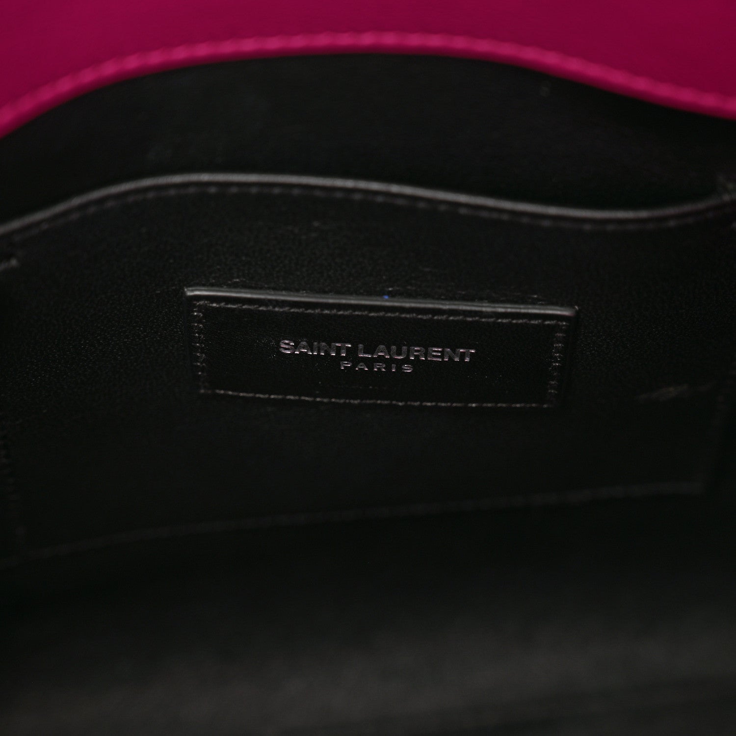 Saint Laurent Calfskin Baby Sac De Jour Fuchsia 7 of 9