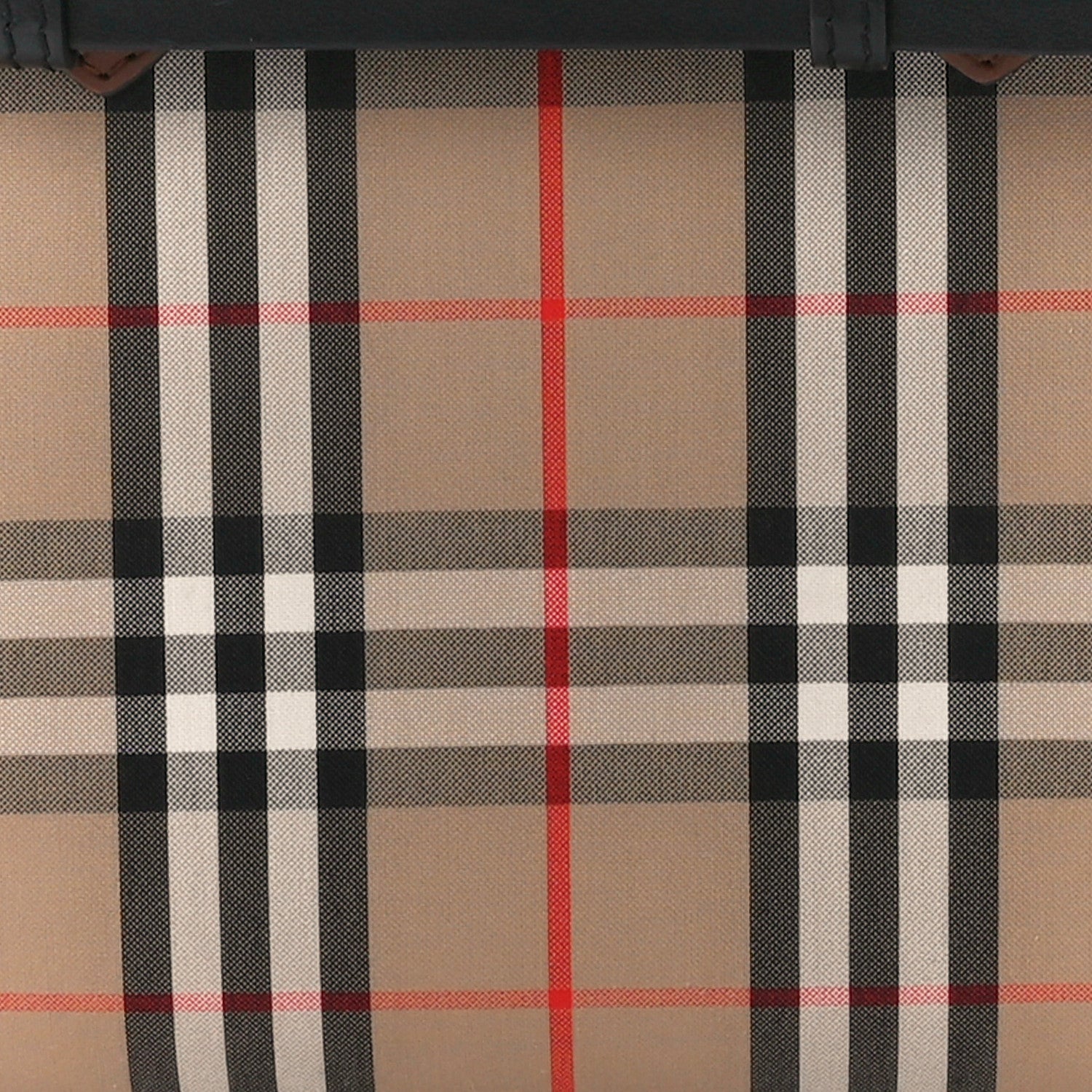 Burberry Calfskin Vintage Check Triple Stud Mini Belt Bag Archive Beige 9 of 12