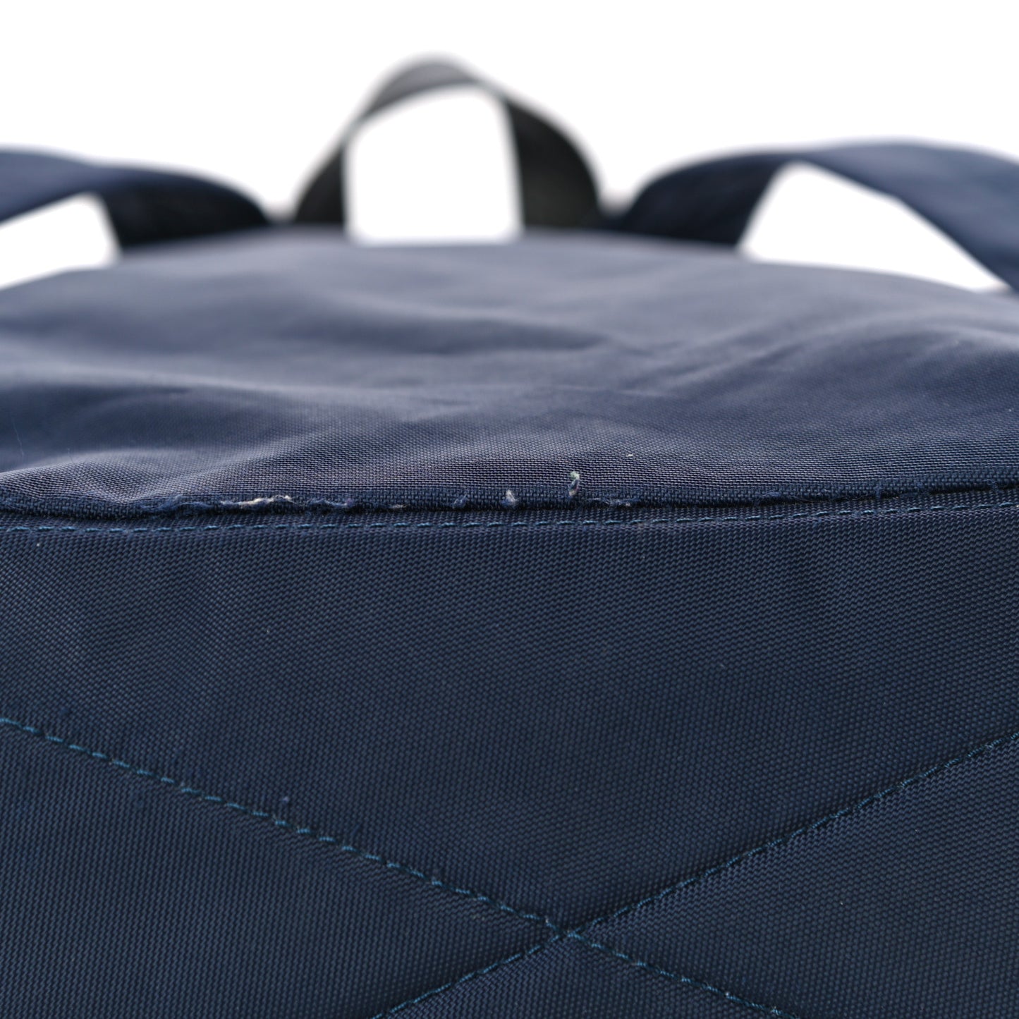 Nylon Biker Backpack Blue