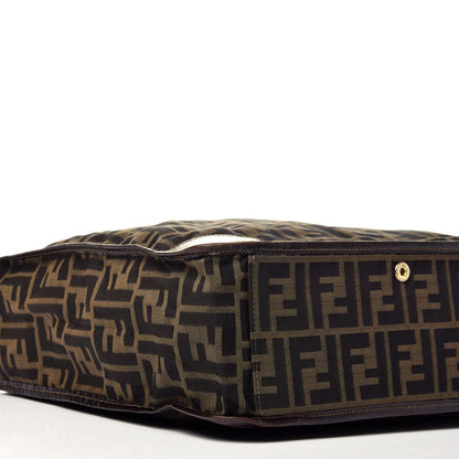 Fendi Zucca Shopping Tote Tobacco 8 of 9