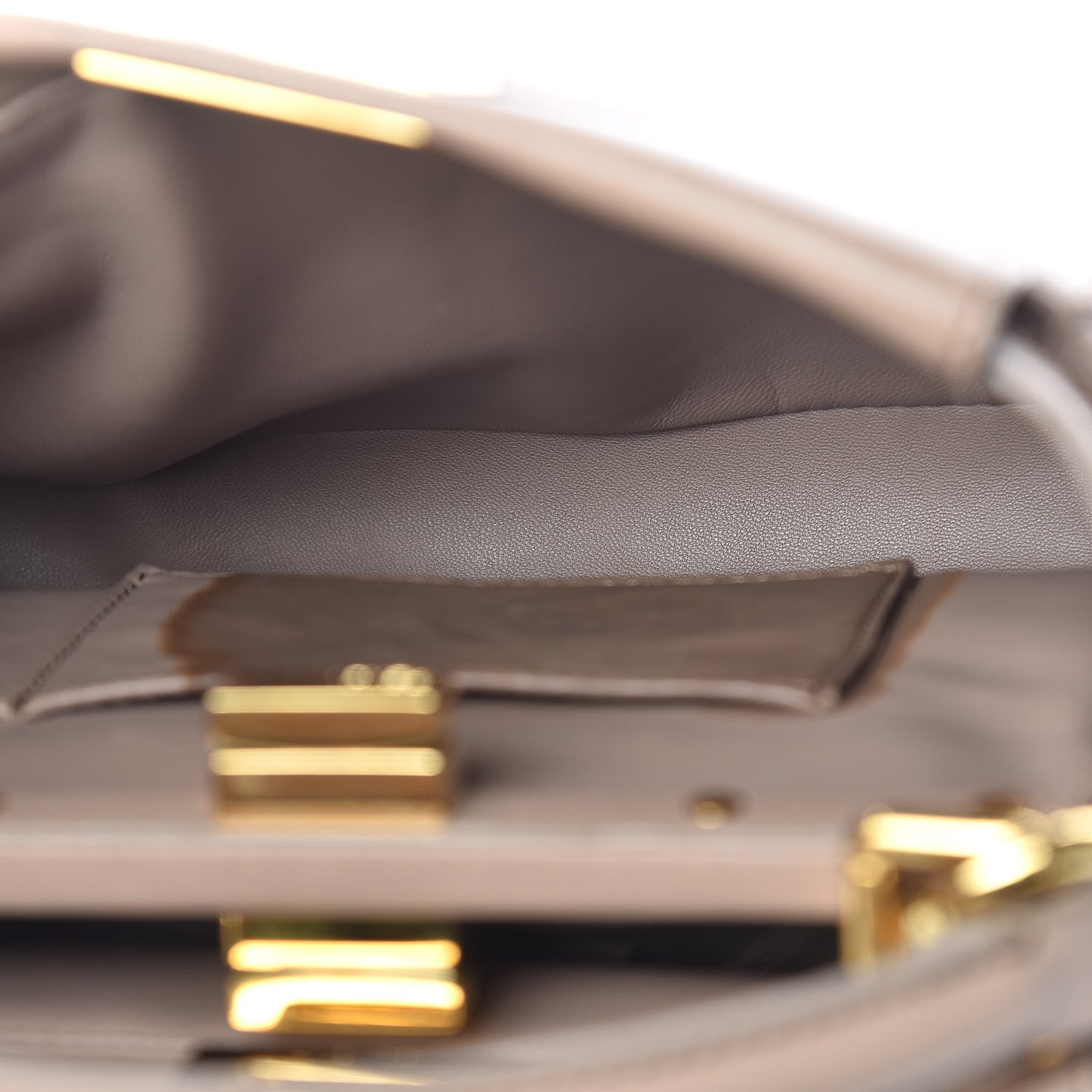 Fendi Nappa Mini Peekaboo Iconic Satchel Ratmusquet 6 of 17