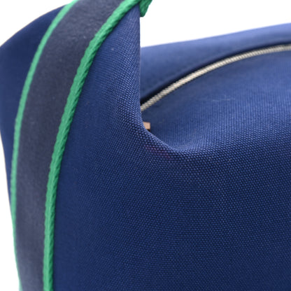 Hermes Canvas Small Bride-A-Brac Pouch Marine 12 of 13