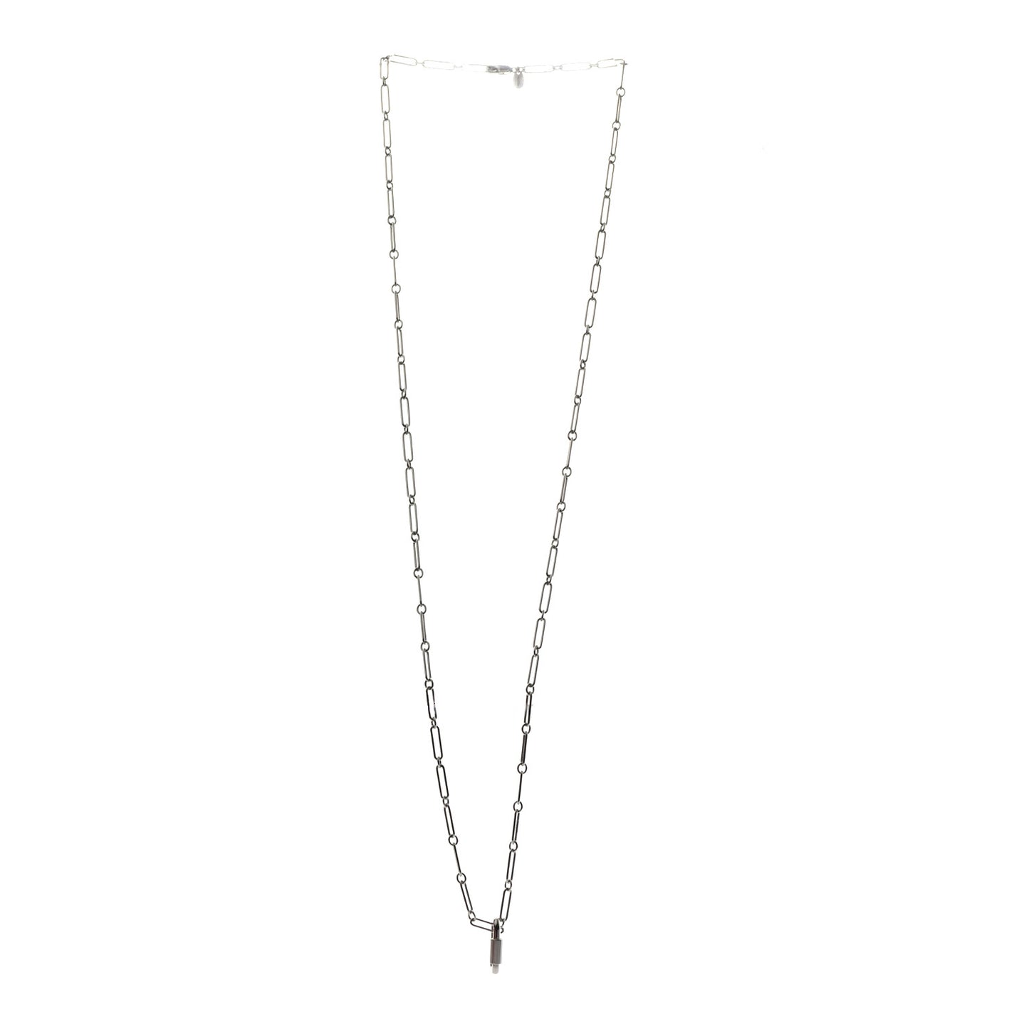 Palladium Curiosite Long Necklace