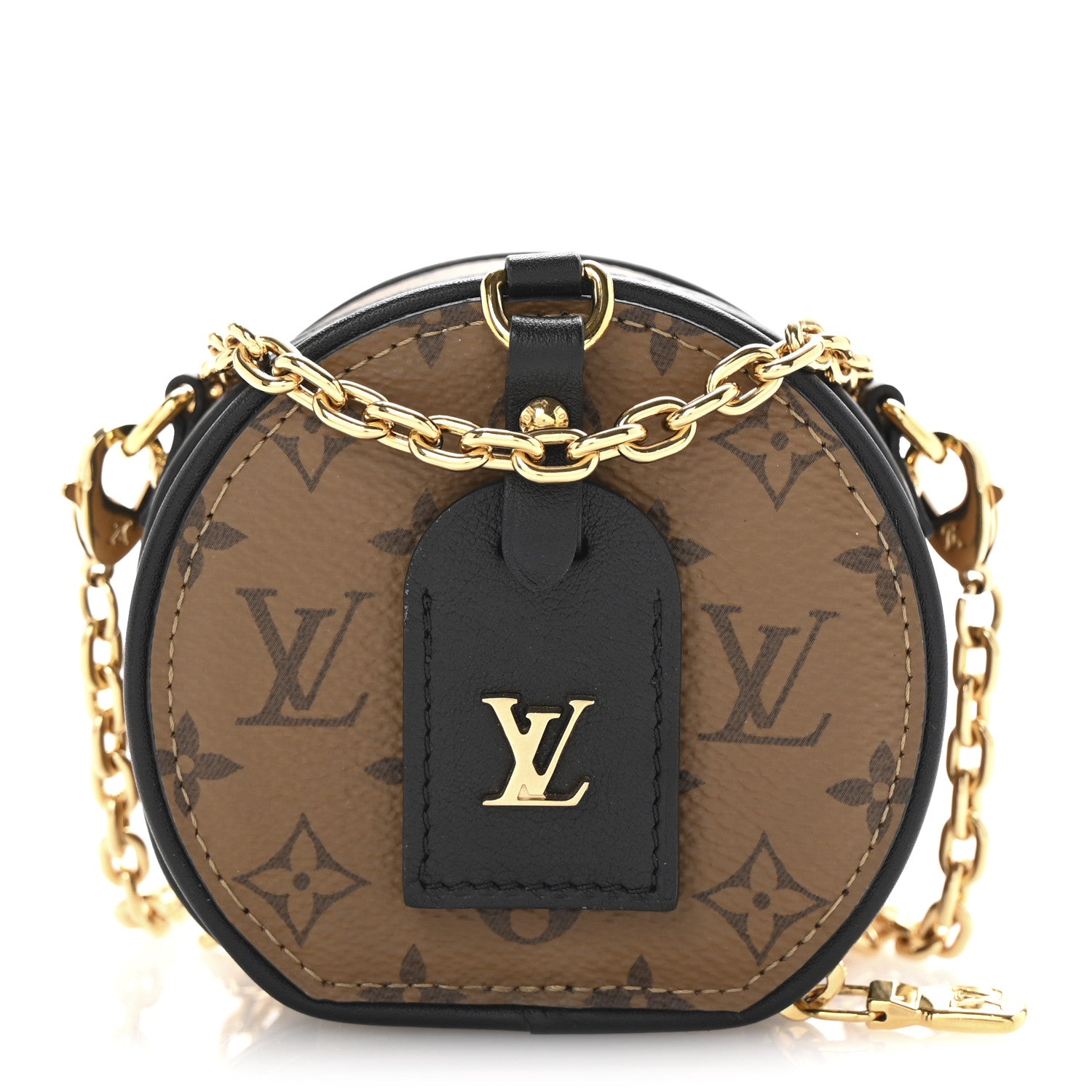 Louis Vuitton Reverse Monogram Boite Chapeau Necklace 1 of 9