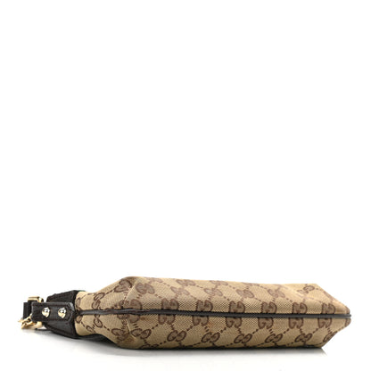 Gucci Monogram Web Pochette Dark Brown 4 of 10