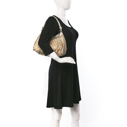 Gucci Monogram Medium D Gold Ring Hobo Gold 2 of 14