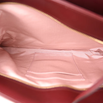 Gucci Vitello Palmellato Lux Large Arli Top Handle Bag Vintage Bordeaux 6 of 11