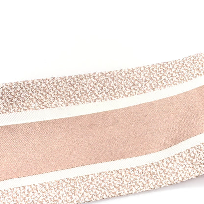 Christian Dior Silk Oblique Mitzah Scarf Rose 3 of 3