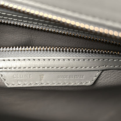 Celine Smooth Calfskin Mini Luggage Grey 6 of 11