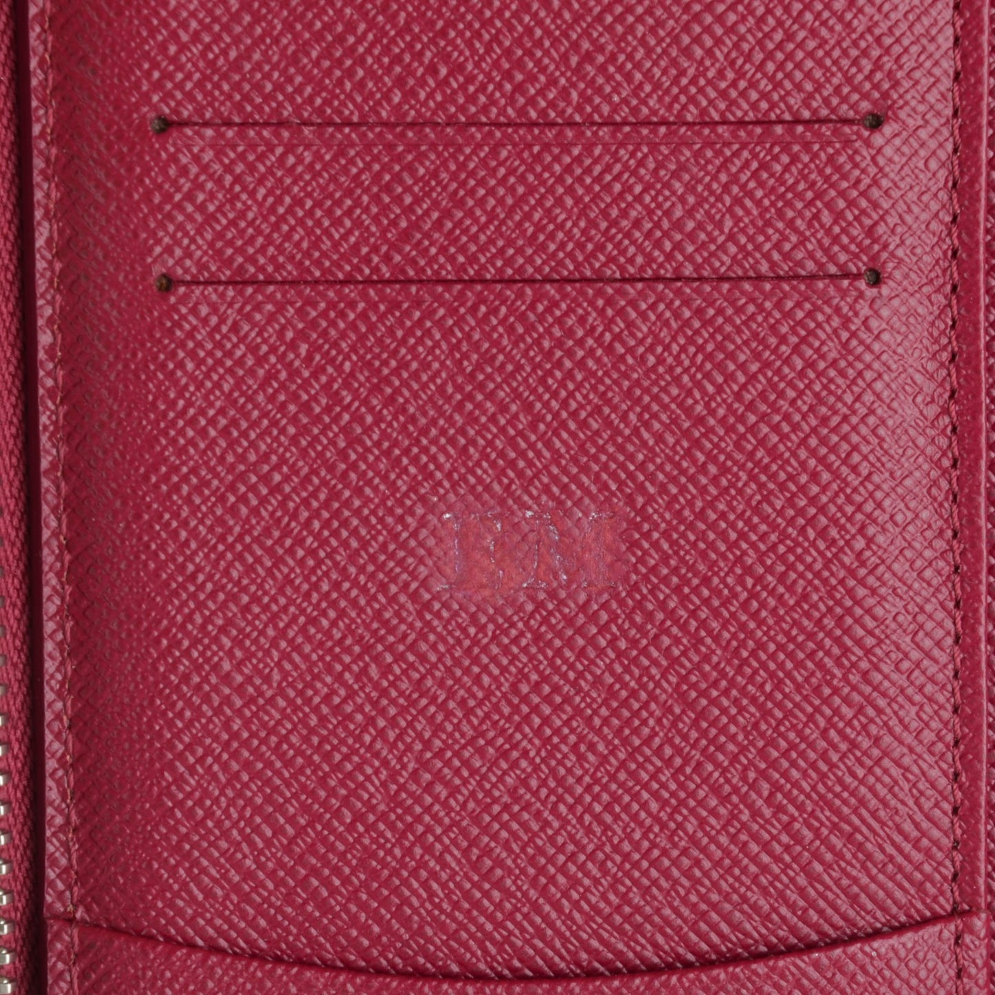Epi Zippy Compact Wallet Fuchsia