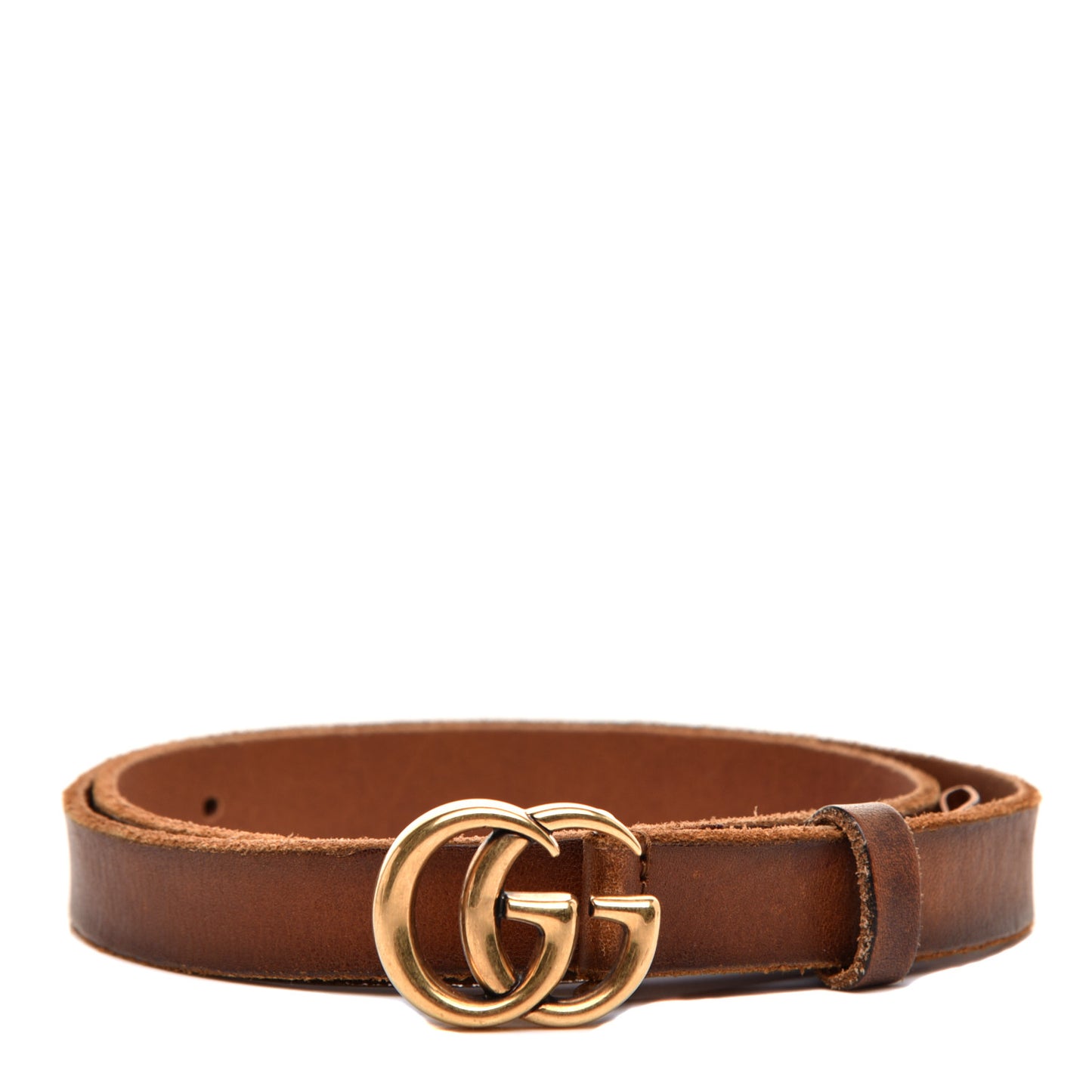 Faded Calfskin Double G 20mm Belt 75 30 Cuir