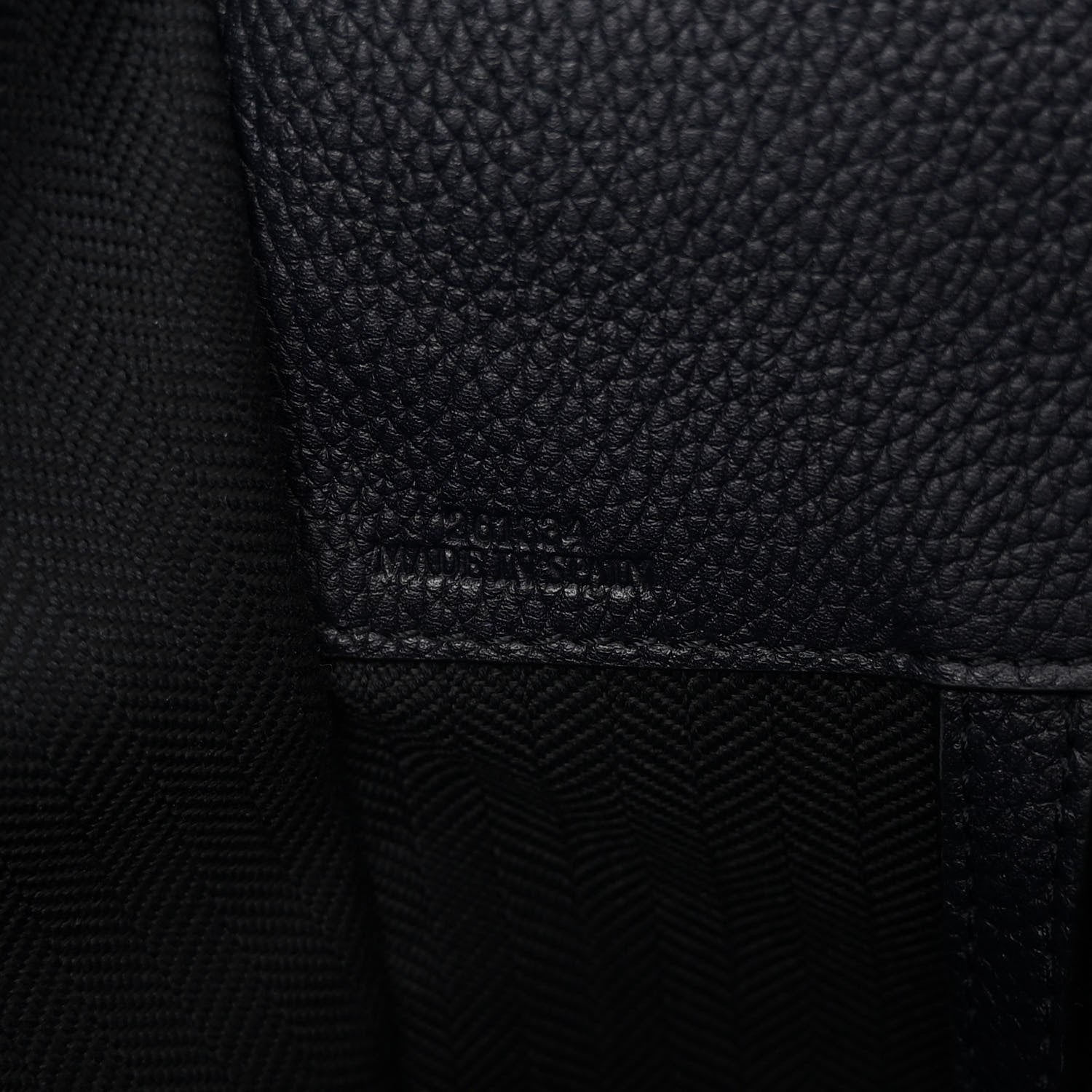 Loewe Calfskin Small Hammock Shoulder Bag Midnight Blue Black 7 of 11