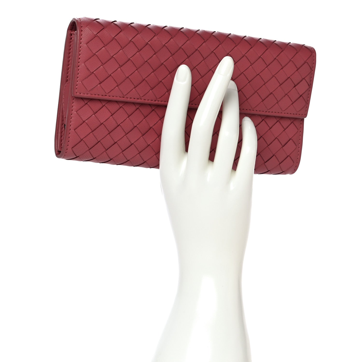 Bottega Veneta Nappa Intrecciato Continental Wallet 2 of 13