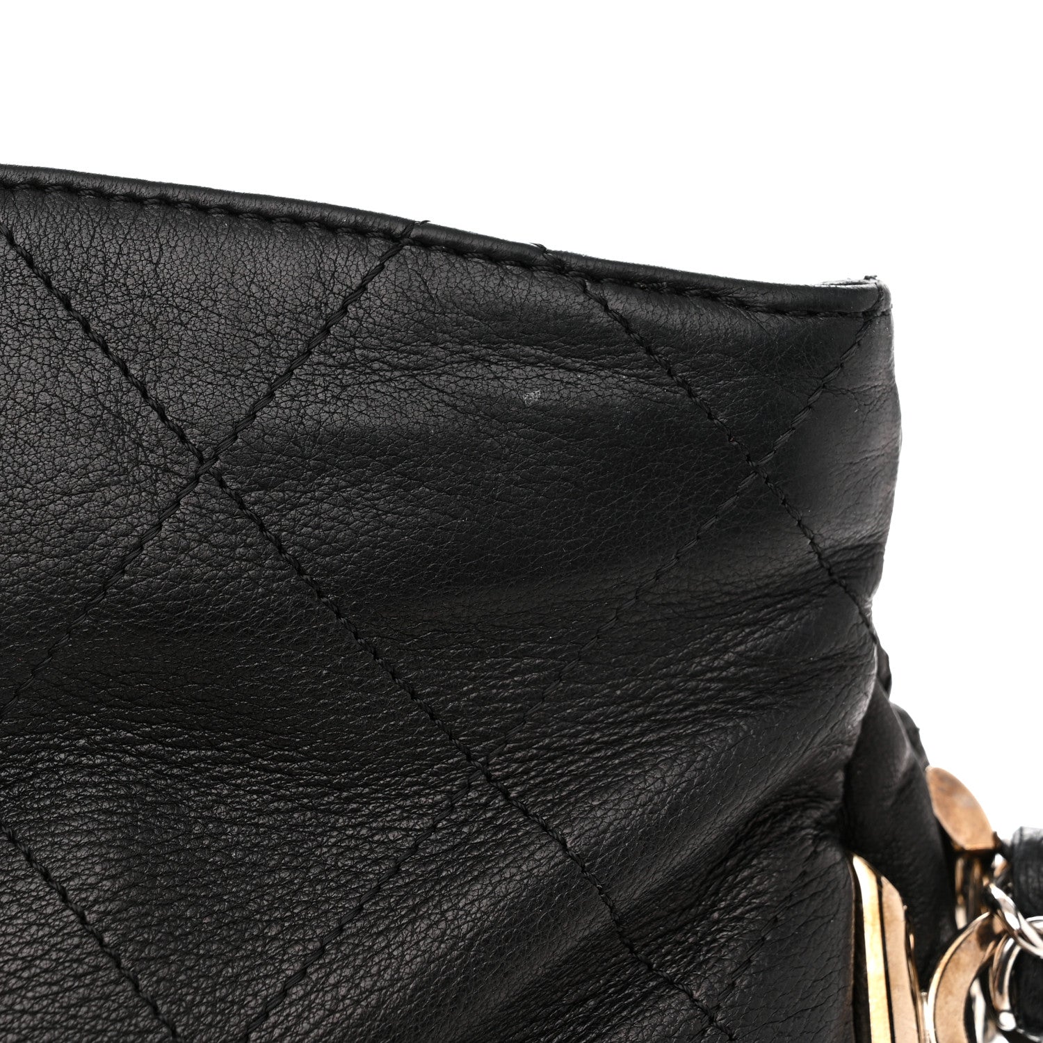 Chanel Lambskin Stitched Medium Ultimate Soft Tote Black 11 of 13