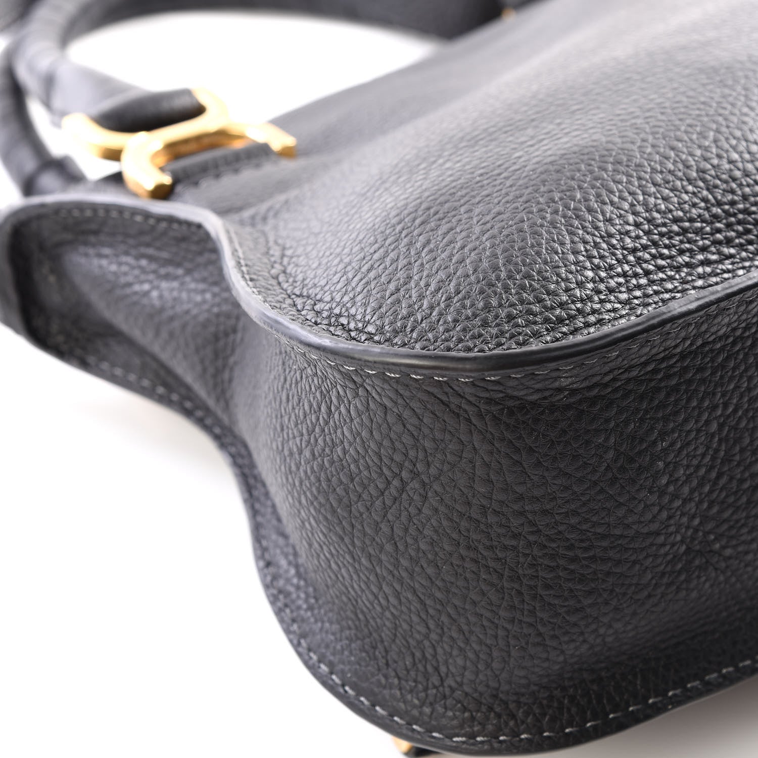Chloe Calfskin Small Marcie Satchel Black 7 of 11