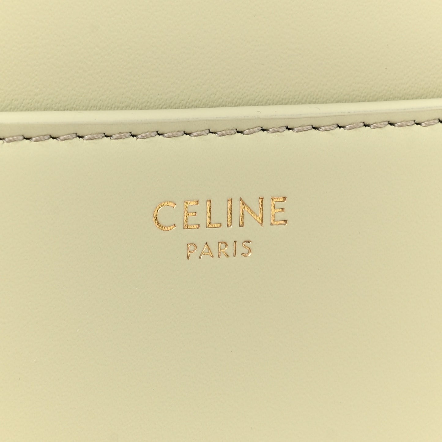 Satinated Calfskin Mini 16 Top Handle Bag Almond Green