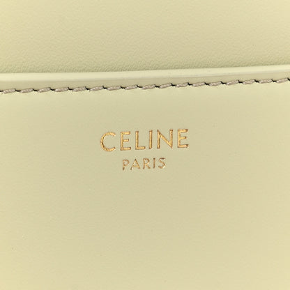 Celine Satinated Calfskin Mini 16 Top Handle Bag Almond Green 9 of 15