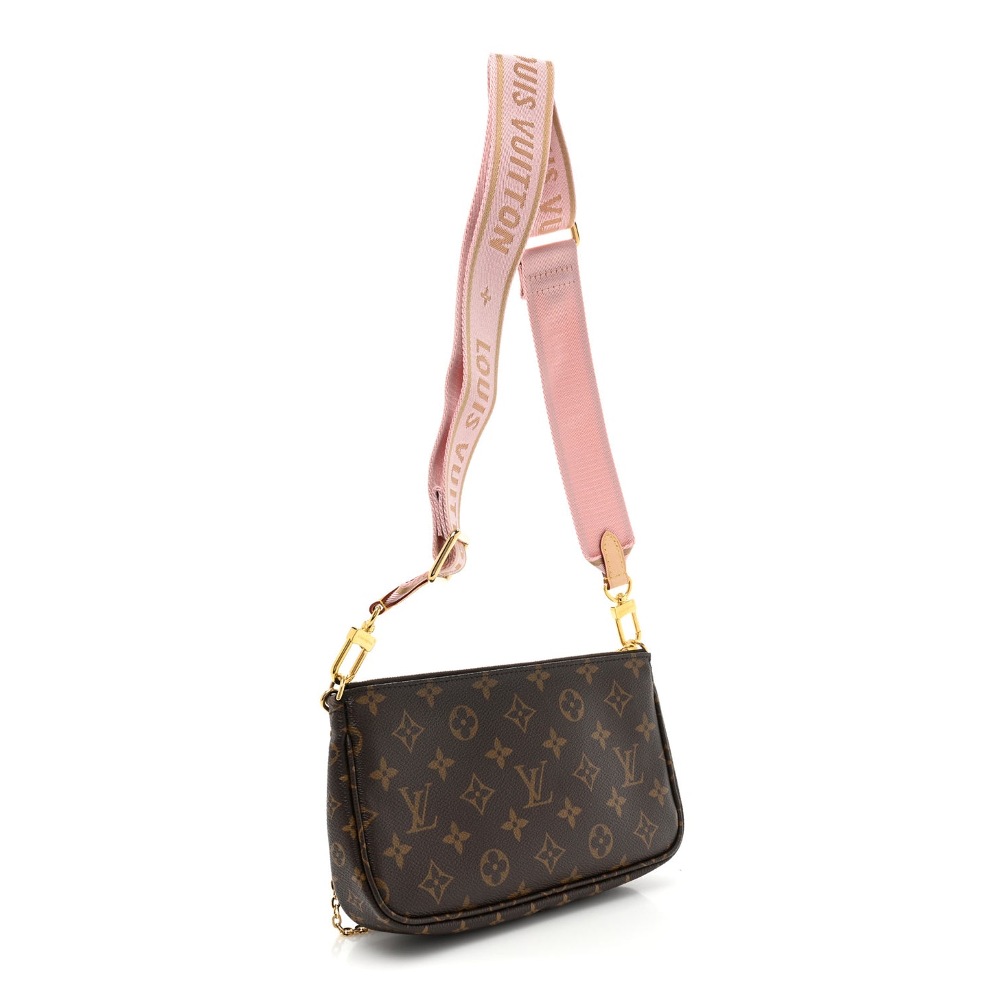 Monogram Multi Pochette Accessories Rose Clair