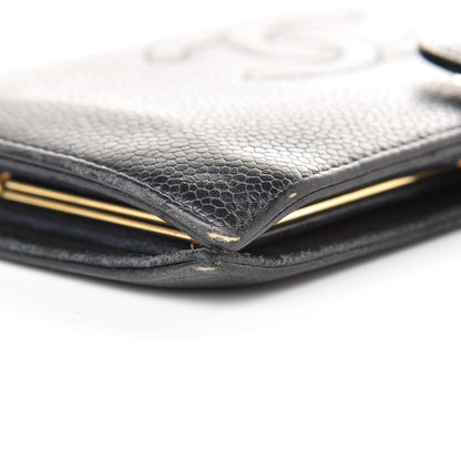 Chanel Caviar Timeless CC French Wallet Black 16 of 19