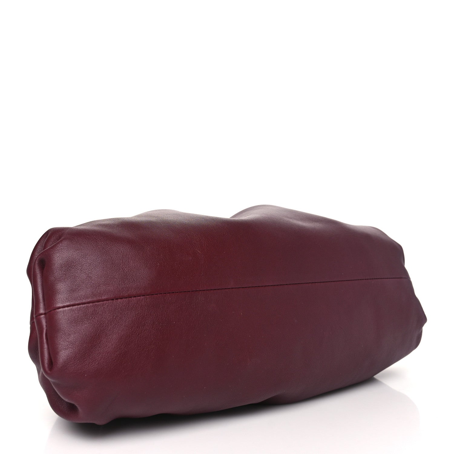 Bottega Veneta Smooth Butter Calf The Pouch Oversized Clutch Bordeaux 4 of 11