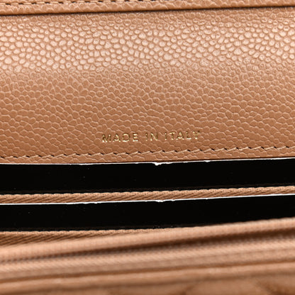 Chanel Caviar Quilted Small Business Affinity Flap Camel 7 of 12