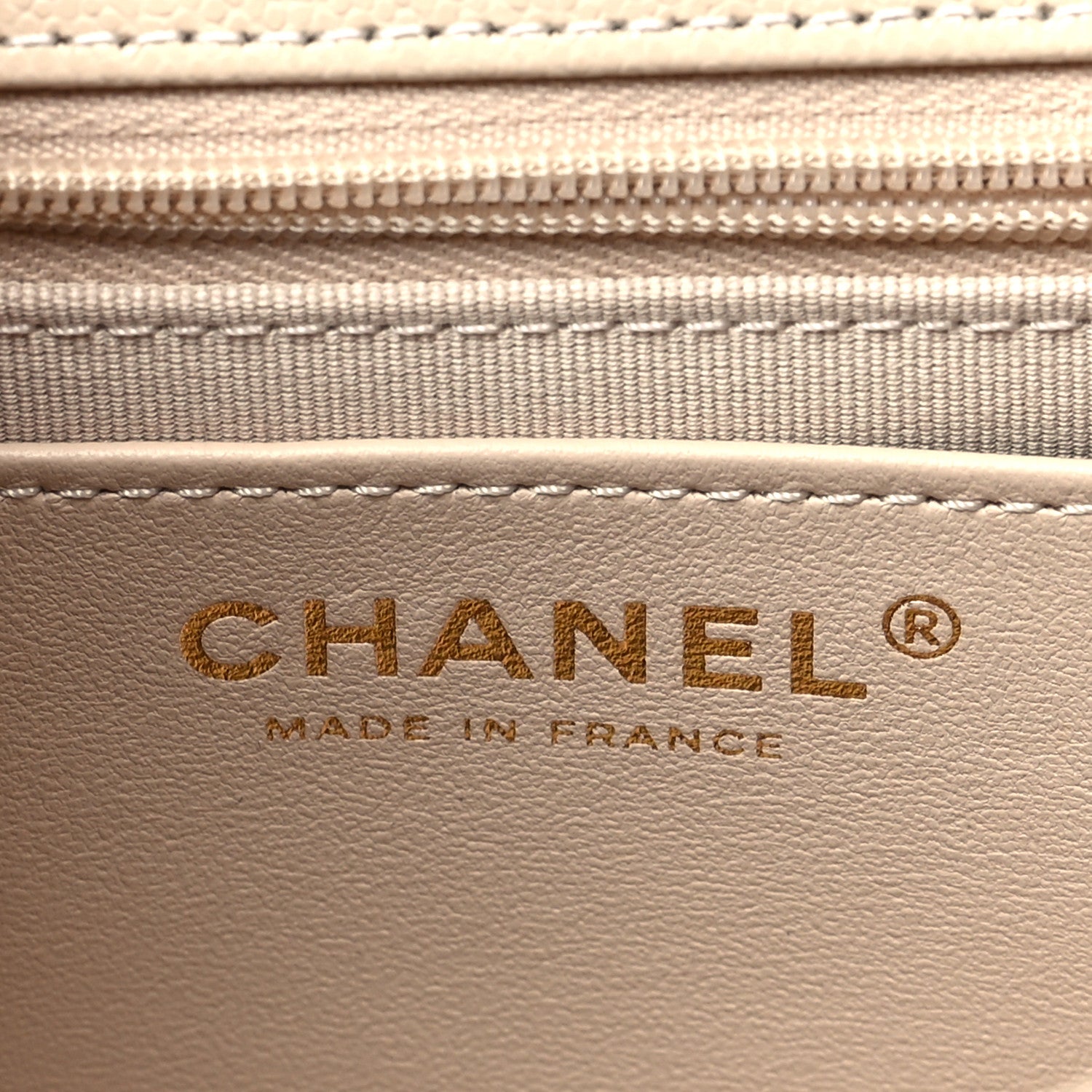 Chanel Caviar Quilted Small Coco First Flap Beige 6 of 10