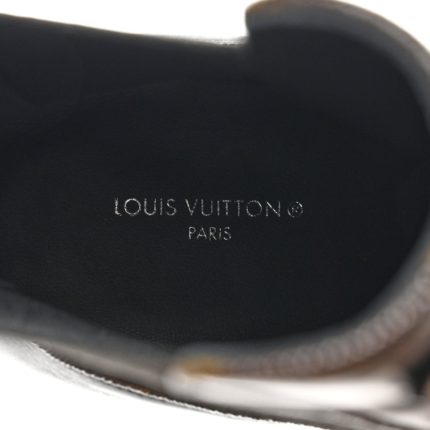 LV BEAUBOURG ANKLE BOOT 38 Black