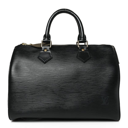 Louis Vuitton Epi Speedy 25 Black 1 of 8