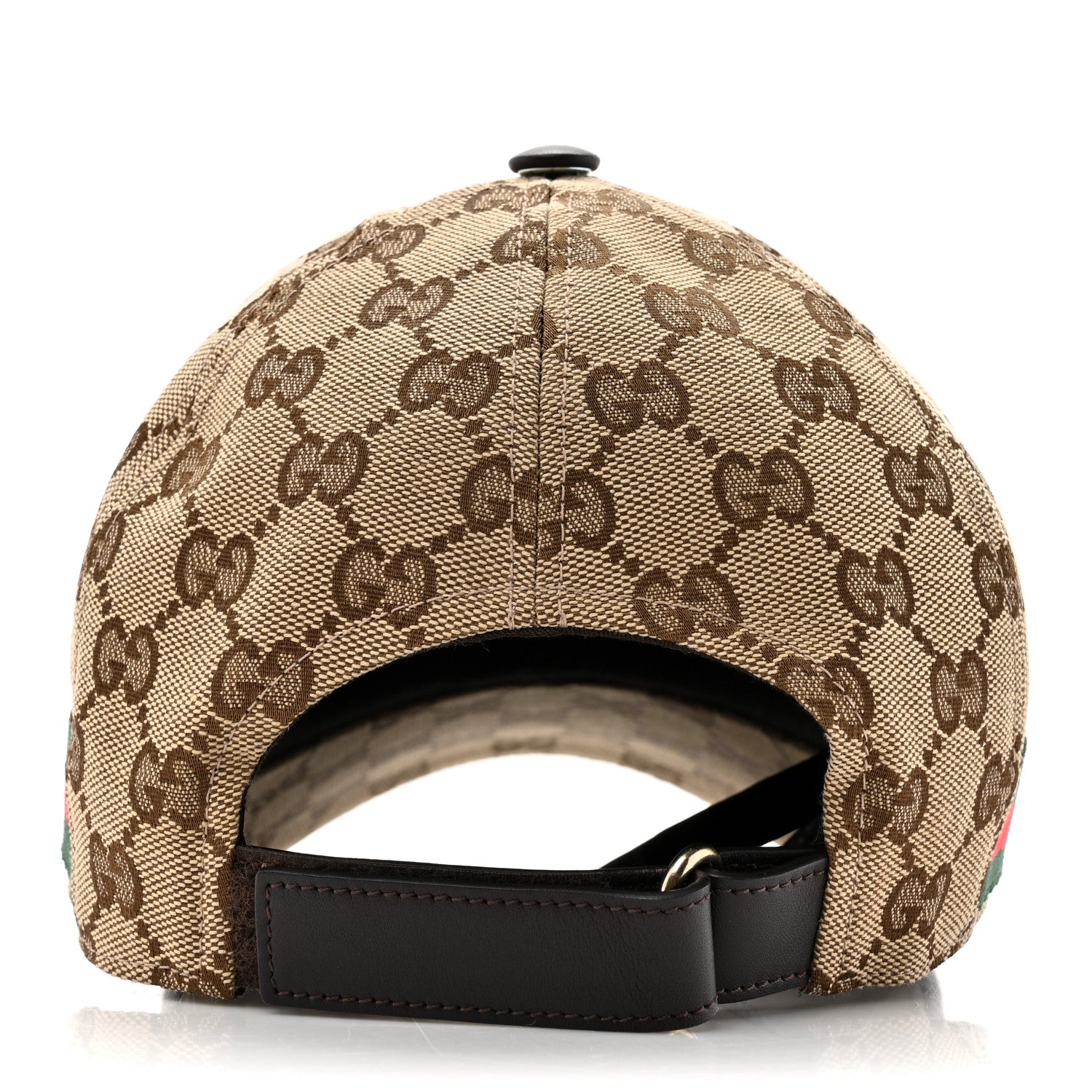 Gucci Monogram Web Baseball Hat S Beige Cocoa 5 of 8