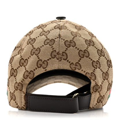 Gucci Monogram Web Baseball Hat S Beige Cocoa 5 of 8