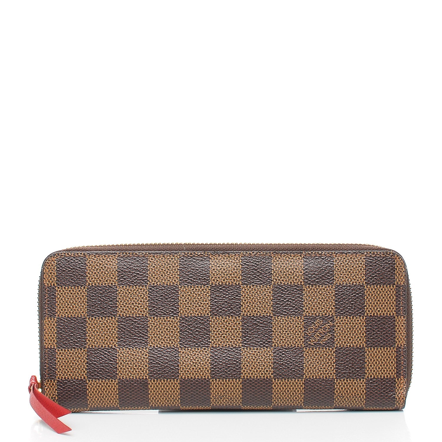 Louis Vuitton Damier Ebene Clemence Wallet 1 of 8