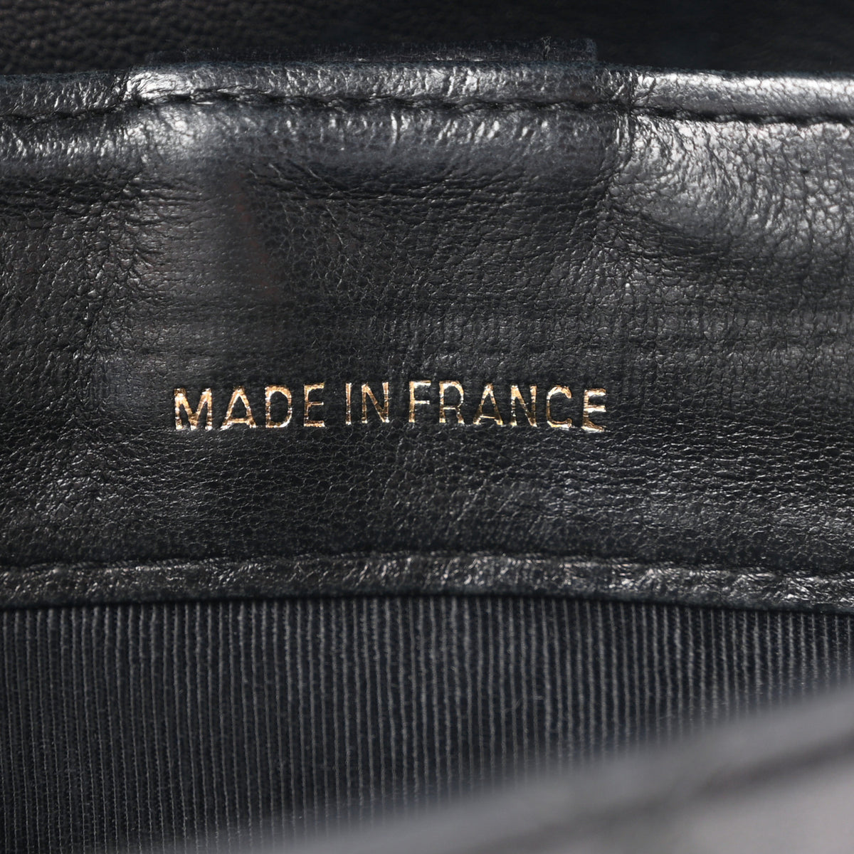 Chanel Lambskin Diamond Stitched Envelope Long Flap Wallet Black 7 of 8