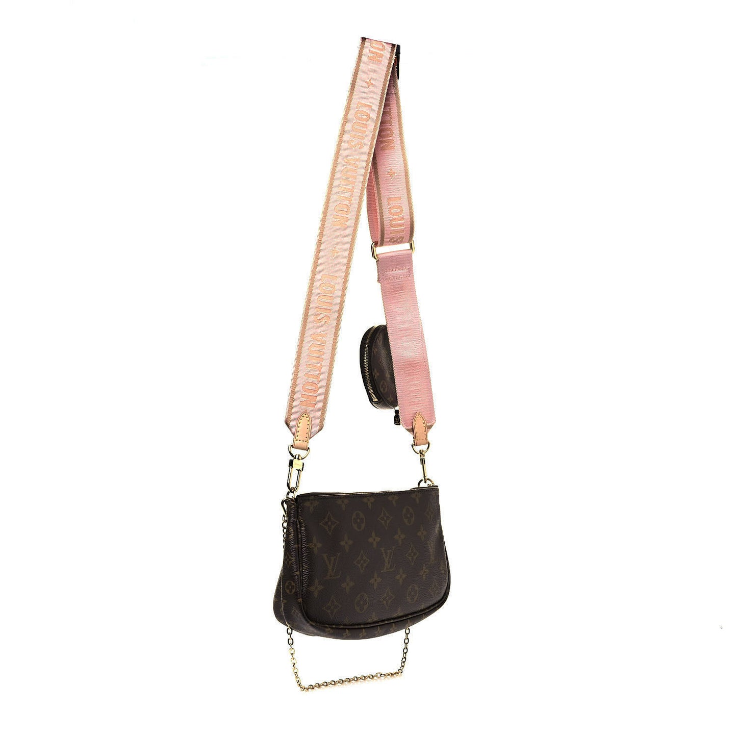 Monogram Multi Pochette Accessories Rose Clair