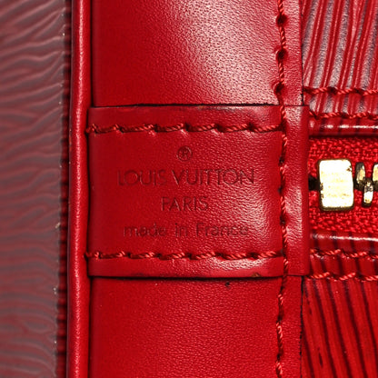 Louis Vuitton Epi Alma PM Castillan Red 7 of 23