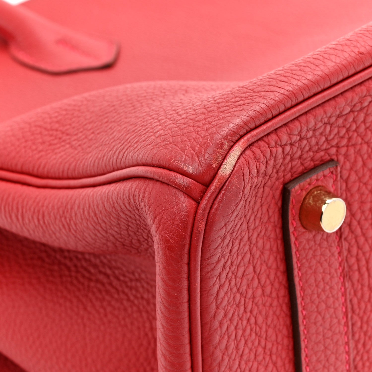 Hermes Togo Birkin 35 Rouge Vif 12 of 16