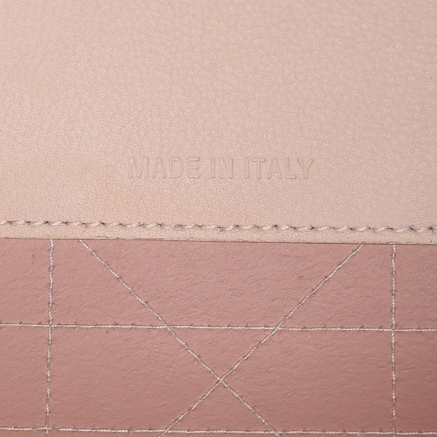 Grained Calfskin Cannage Medium Ultradior Tote Rose Poudre