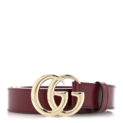 Gucci Plutone Calfskin Double G 30mm Belt 110 44 Rosso 1 of 7