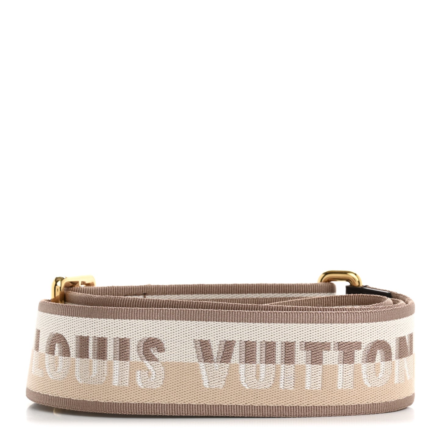 Jacquard Speedy Bandouliere 20 Shoulder Strap Beige Brown