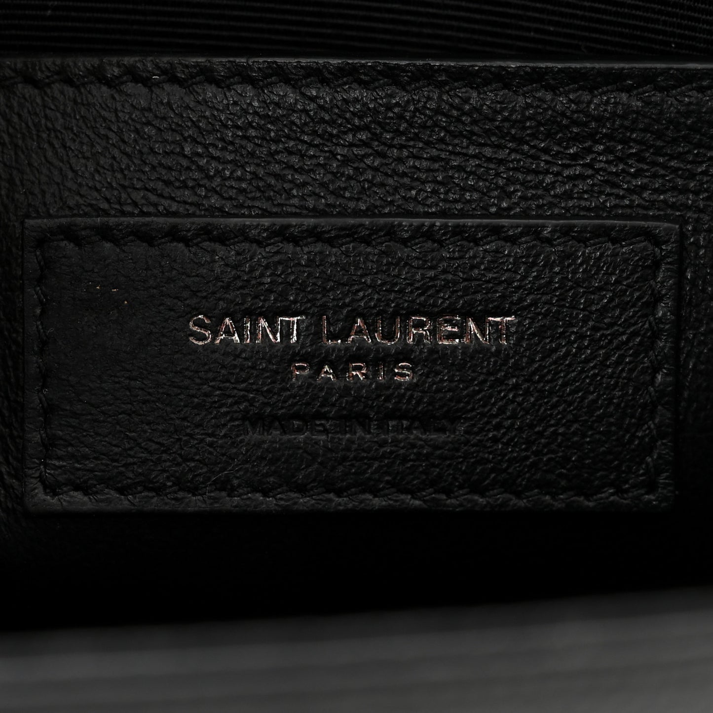 Grain De Poudre Small Monogram Kate Satchel Black